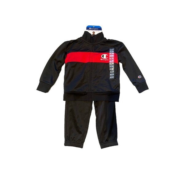 Champion Toddler Boys 2-Piece Easy Care Active Track Set Size 2T New - Picture 1 of 9